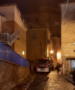 Frana tra Casale e Versano.