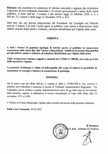 PRIMA GUARIGIONE IN CAMPANIA.