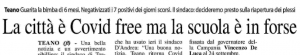 Teano ritorna “Covid free”.