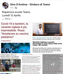 <H2></noscript>Ultim’ora: Intervista esclusiva al Sindaco Dino D’Andrea <br><H4><font color='black'>Il Sindaco ci ha appena rilasciato un'intervista a seguito delle polemiche scoppiate dopo la decisione di posticipare la riapertura delle scuole